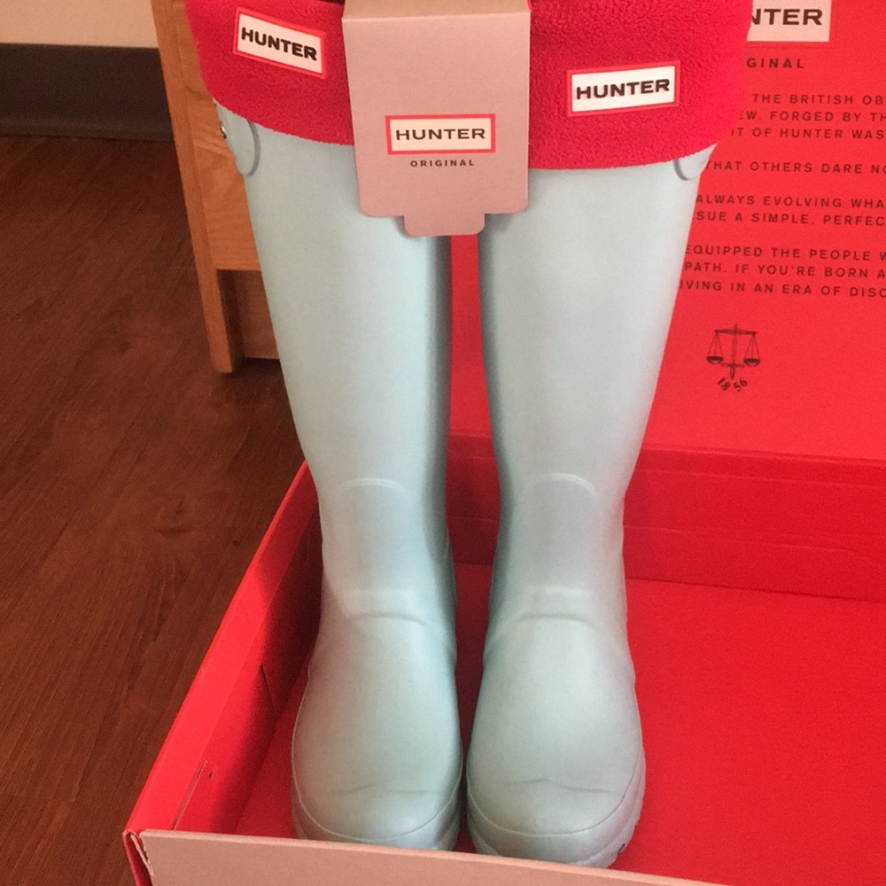 Hunter Original Boots-Pale Mint